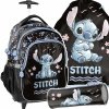 ZESTAW 3 el STITCH PLECAK NA KÓŁKACH SZKOLNY DZIEWCZĘCY LILO i STICH PASO